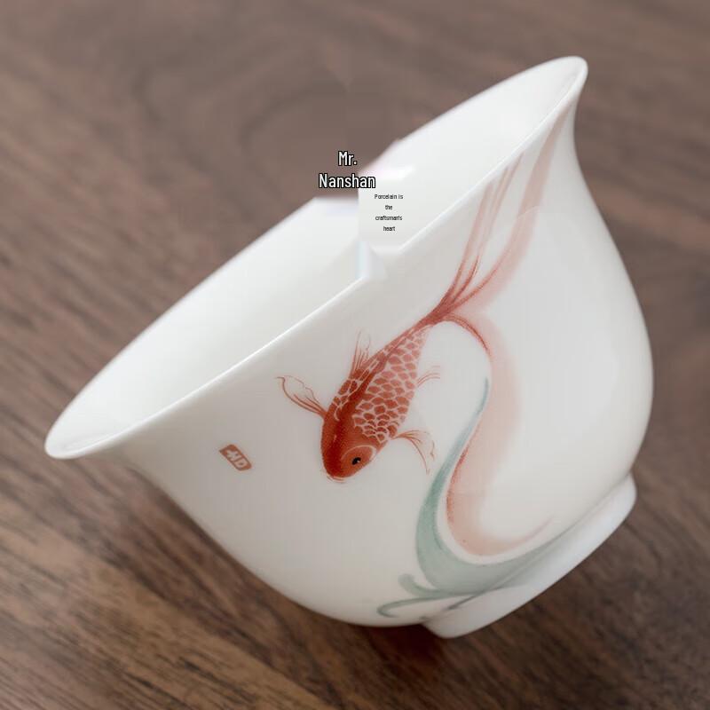 Наньшань Мистер. Простой парчовый керамический гайвань «Лотос»