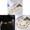 Metal Waist Chain For Women Alloy Buckle Decorative Belt Accessory For Summer And Winter Attire