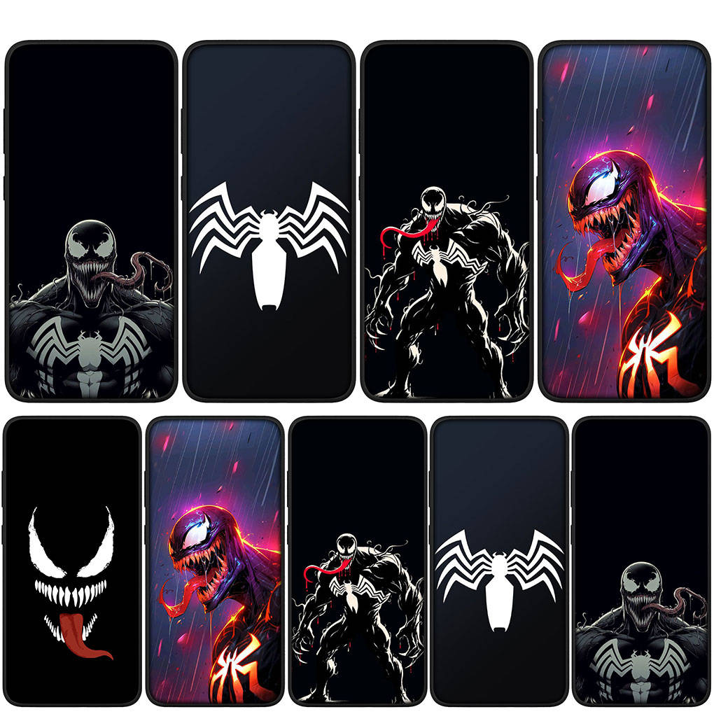 Чехол для iPhone 15 14 Xiaomi Redmi Note 13 12 11 Pro Max X 8 7 9 XR Samsung Galaxy S24 S23 A05 OPPO A15 Huawei Venom Superhero Phone Case