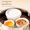 Керамическая пароварка Onlycook 4 дюйма с крышкой