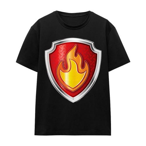 Paw Patrol Unisex Adult Marshall Badge T-Shirt