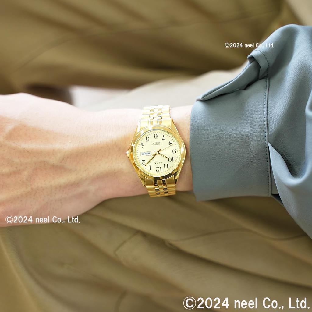 Alba Standard Quartz AQGK469 Champagne Gold [Seiko Watch] Men's