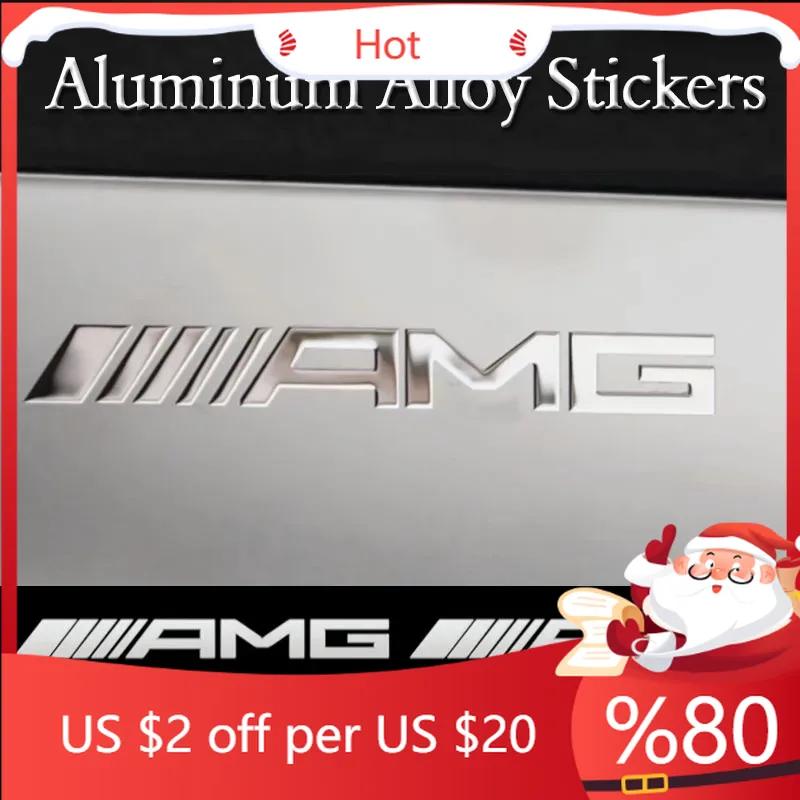 EVW5 2025 Hot Car Logo Stickers Metal emblem Accessories For Mercedes Benz AMG W206 W204 W205 W212 W213 W221 W222 W223 W251 W464 W240