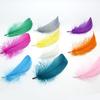8-13cm 50pcs/bag Dyed Goose Feather DIY Interior Decoration Accessories