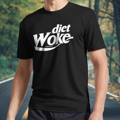 New Shirt Diet Woke. It's like normal woke Active T-Shirt Funny Size S to 5XL