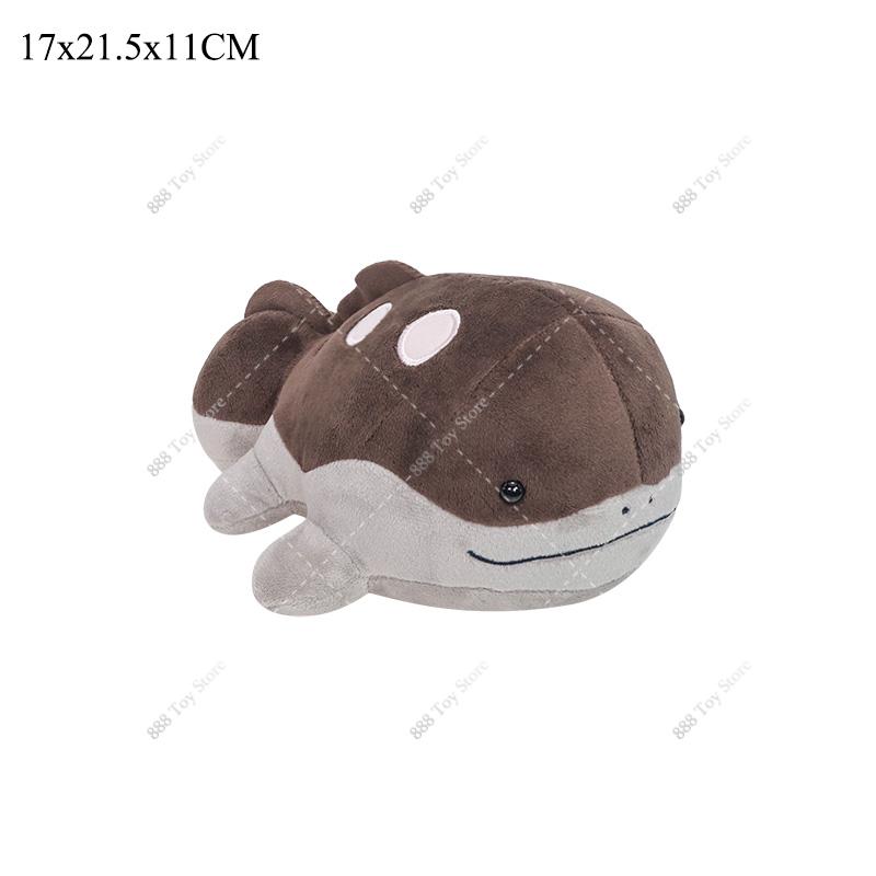 Plush Shiny Mega Lucario Clodsire Infernape Hoppip Paldean Wooper Anime Stuffed Doll Soft Animal Plushies Gift for Kids