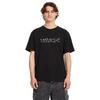 Мужская футболка с коротким рукавом Volcom CRAZYBAL BSC SST 100% Хлопок A3512554 ЧЕРНЫЙ M