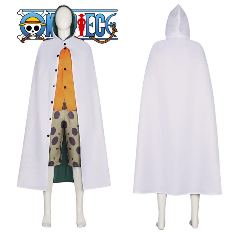 Высококачественный Костюм Косплея Сильверса Рэйли из One Piece Хэллоуинский Наряд