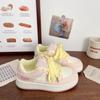 Niche Design Sense Thick-soled Little White Shoes Women's Shoes Bread Shoes Spring 2025 New Versatile Sports and Leisure Board Shoes