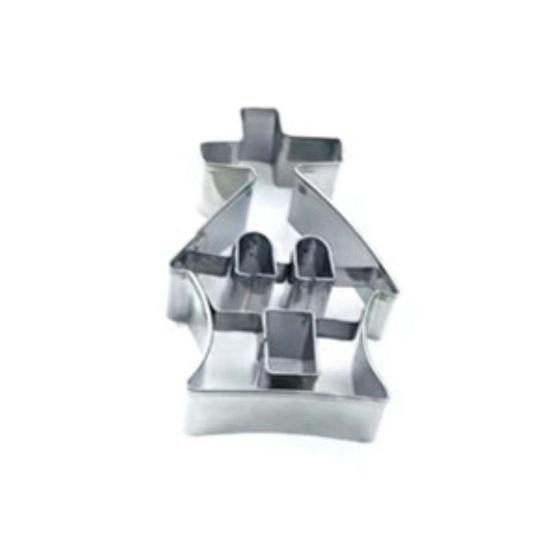 6 шт./компл., формочка для печенья на Хэллоуин, из нержавеющей стали, легкосъемный пресс, сделай сам, тыква, призрак, череп, печенье, набор форм, кухонные инструменты для выпечки