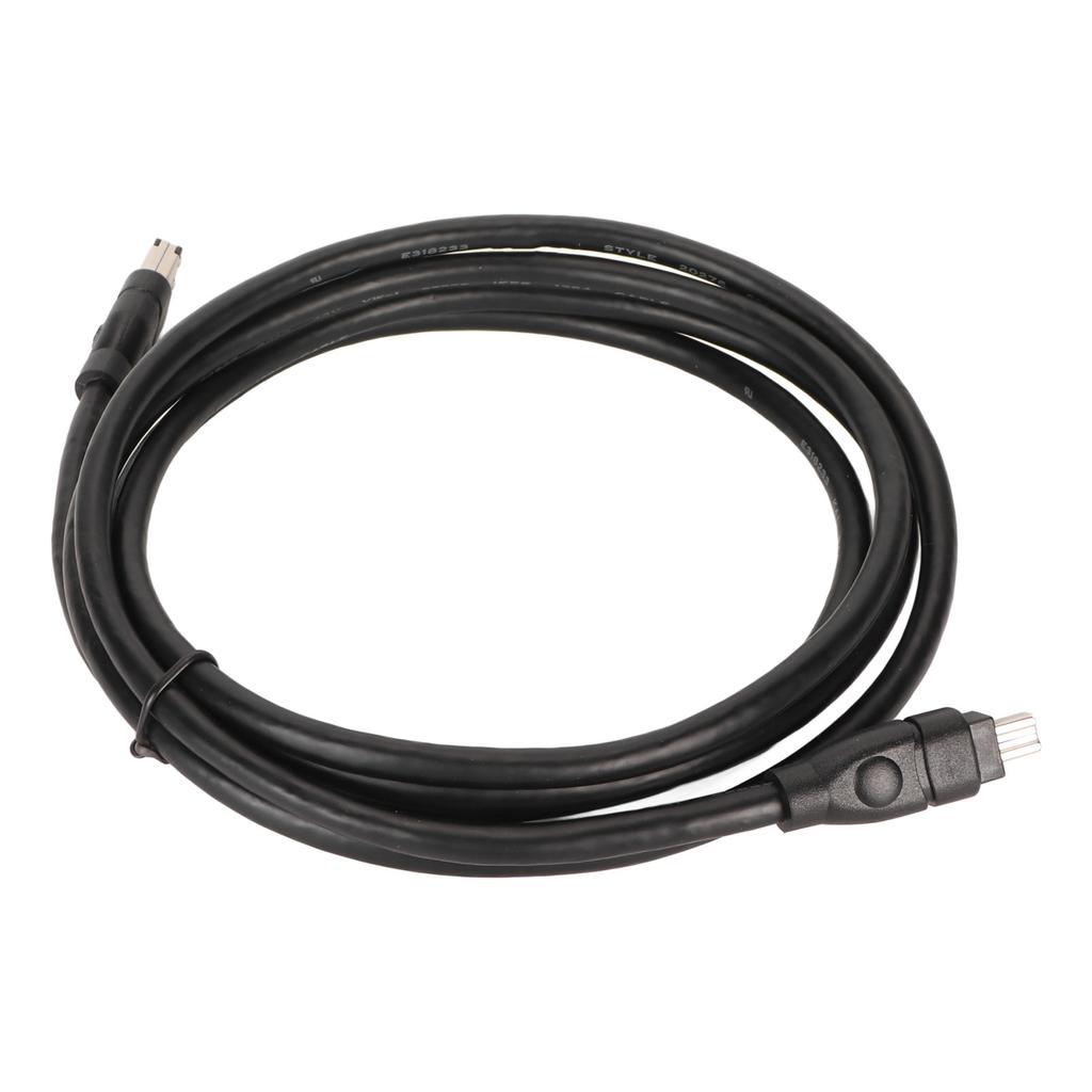 Firewire DV Cable 6 Pin To 4 Pin Plug and Play IEEE1394 Firewire Cable for JVC Camcorders 5.9ft