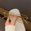 Модный Стиль Женские Очки Маленькой Квадратной Формы Женская Оправа из Сплава Очки Популярные Стильные Мужские Женские Солнцезащитные Очки