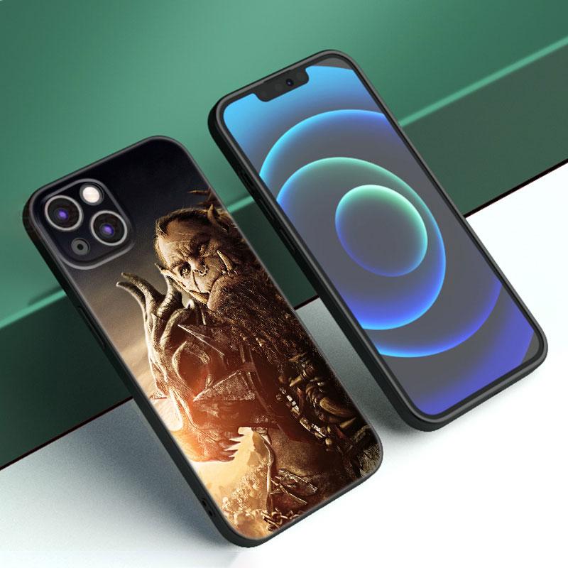 Чехол для телефона World of Warcraft для Apple iPhone 12 13 Mini 11 14 15 Pro Max 7 8 Plus X XR XS SE 2020 2022 черный силиконовый чехол