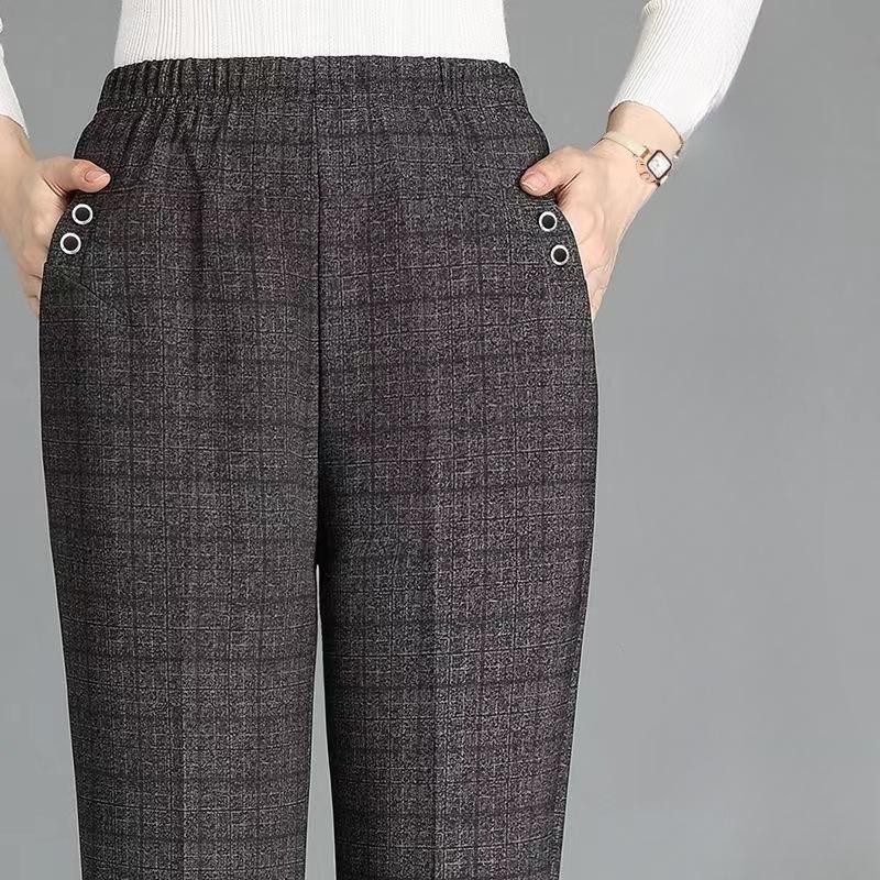 XL-5XL Oversize Casual Pants Women Long Loose Pants Hight Waist Womens New Winter Trousers Female Stretch Pants