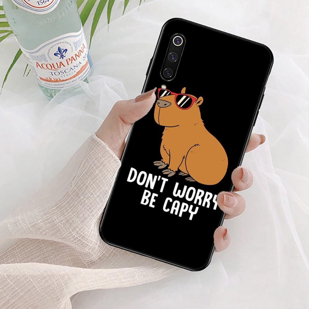 Capybara Cute animal cartoon Phone Case For Xiaomi Mi 5X 8 9 10 11 12 lite pro 10T PocoX3pro PocoM3 Note 10 pro lite