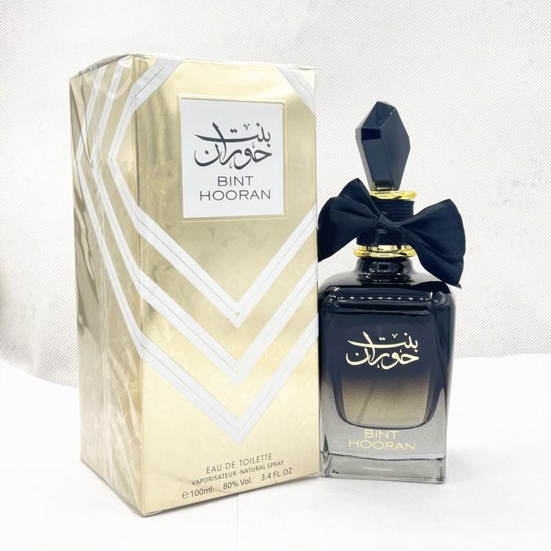 BINT HOORAN Pink Bow Tie Women Perfume, Arabic Dubai Middle Eastern Style Long Lasting Elegant Body Spray, Cross-Border