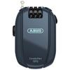 ABUS COMBIFLEX BREAK надежный тросовый замок 85 см Японский 85, Замок для велосипеда немецкого производства, синий, [Официальный продукт]