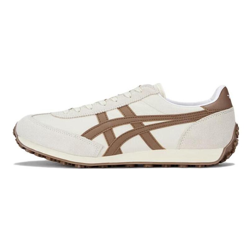 ONITSUKA TIGER Edr 78 Противоскользящие Износостойкие Низкие Повседневные Кроссовки Унисекс Бежево-Коричневые Кроссовки 1183C207-200