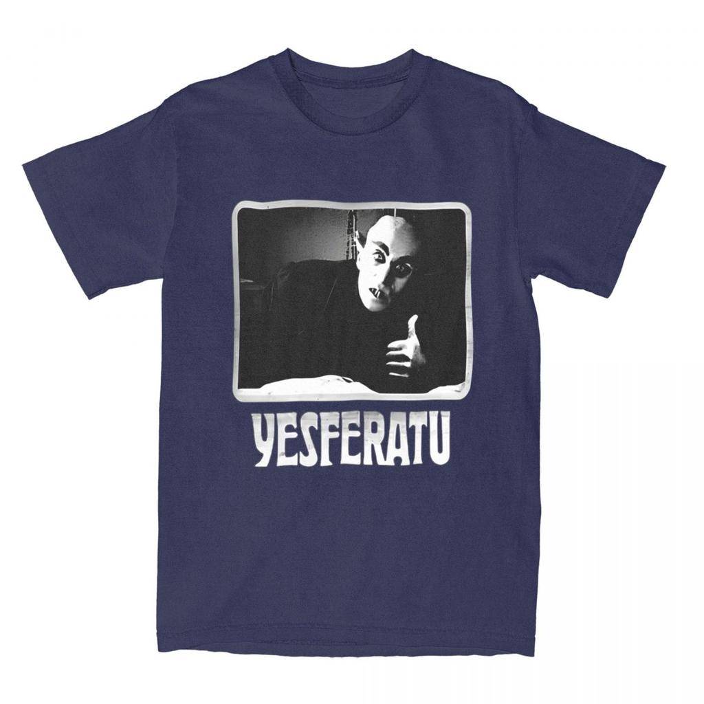 Футболка Haikyuu Yesferatu Смешной Носферату Позитивный Гот Любитель Хоррора Хлопковые Футболки Рубашка для Мужчин С коротким Рукавом Топы