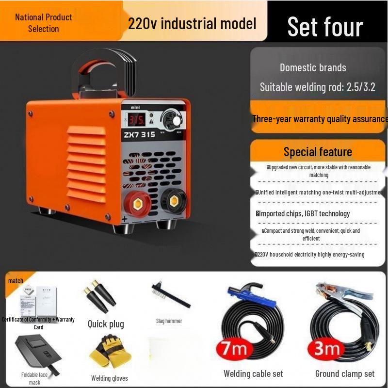 Компактный электрический сварочный аппарат: Портативный мини-набор для домашней сварки