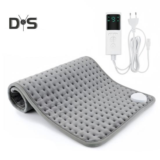 Электроодеяло 9 уровней настройки времени температуры 2-часовое автоматическое отключение розетка ЕС предотвращение перегрева быстрый нагрев для снятия боли релаксация