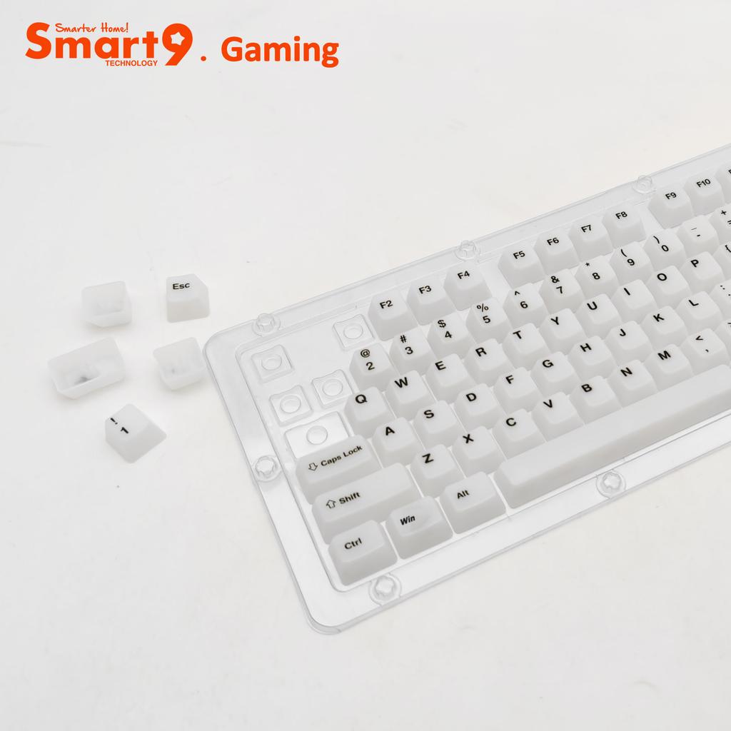 2022 Hot Selling Mechanical Keyboard Wired Standard 104 Key Mechanical Keyboard clear Keycaps