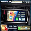 9" Android 14 Carplay автомобильное радио для HONDA CITY 2015 2016 2017 - 2019 Мультимедийный видеоплеер Навигация GPS Стерео 2Din DVD WIFI