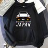 Initial D Japan Hot Anime Hoodie Takumi Fujiwara Tofu Shop Deliverer Ae86 Hachi Roku Jdm Sweatshirt Tops Unisex's Hip Hop Streetwear