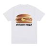 Chiccen Negut Funny Meme Graphic T Shirt Fashion Short Sleeve T Shirts Women Clothing Casual T-shirts