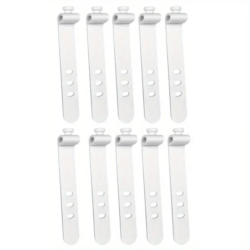 10 шт. стяжек для хранения кабеля передачи данных, органайзер для кабеля наушников, сматывающее устройство, застежка против потери, ремешок для кабеля передачи данных