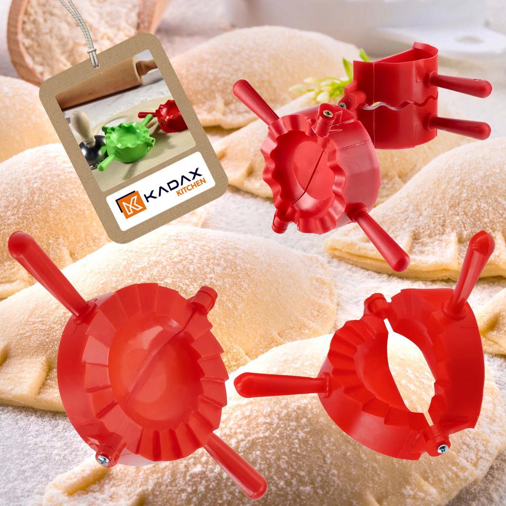 KADAX Forma Do Pierogów Uszek Wykrawacz Maszynka 