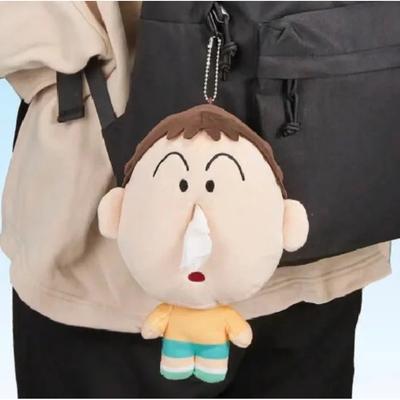 A-Dai Связка Плюшевая игрушка Crayon Shin-Chan Маленький A-Dai Нюхающая коробка для салфеток Автомобильный кулон-кукла