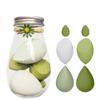 4/5/6pcs Makeup Sponge Set Cosmetic Puff for Foundation Cream Powder Concealer Make Up Blender with Box Flower Series