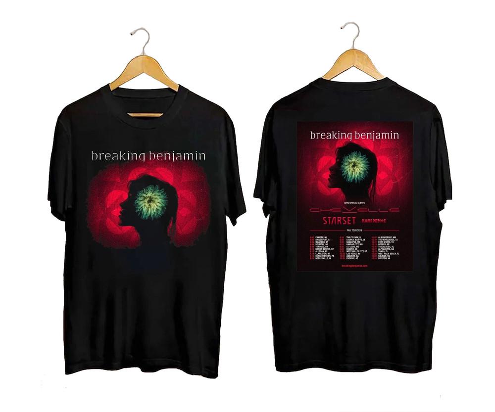 Breaking Benjamin 2026 North American Tour TShirt Unisex T-Shirt