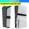 USB-концентратор на 5 портов: 3x USB 2.0, 1x USB Type-C, 1x Type-C 3.1, Расширитель для передачи данных для консоли PlayStation 5 Pro (дисковая и цифровая версии)