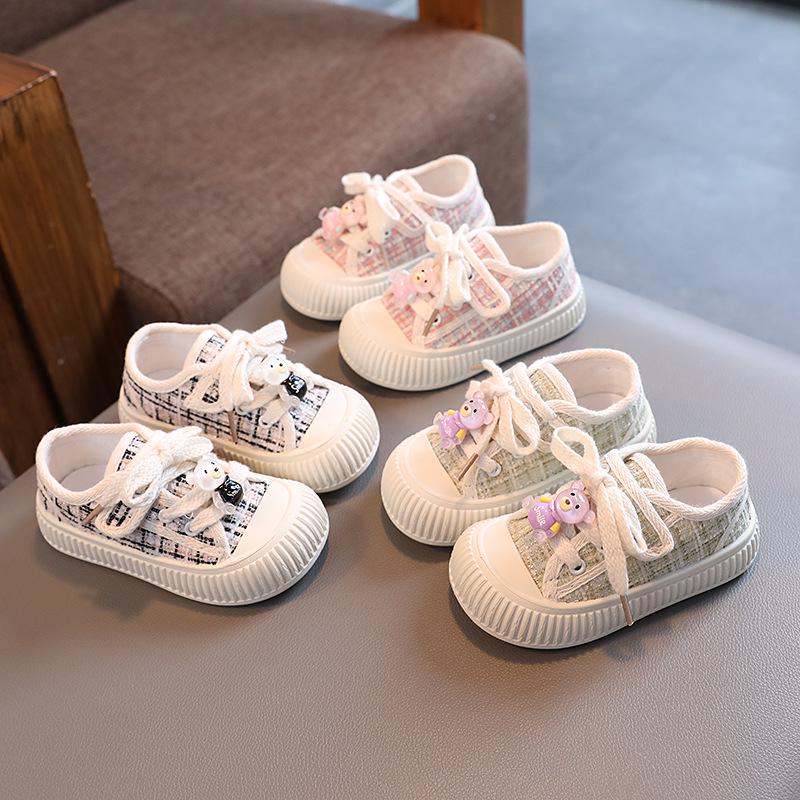 Children's Canvas Sneakers: Breathable Autumn Shoes for Boys and Girls, Ages 1-6