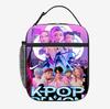 Карточка Ученика Начальной Школы Kpop Охотник на Демонов Термосумка Портативная Сумка для Пикника на Открытом Воздухе Детская Сумка для Ланч-бокса Сумка для Ланча