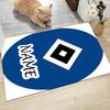 Custom Name Brentford Football Club Crest Carpet Rug Customizable Soft Washable Anti-Slip Home Living Room Sofa Mats Personalized Rug. 0909208