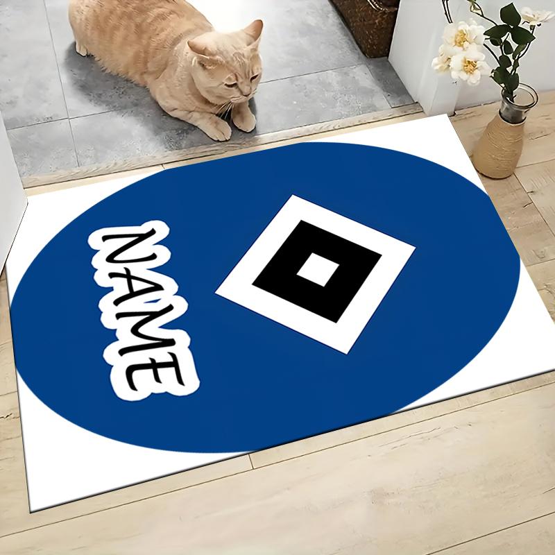 Custom Name Brentford Football Club Crest Carpet Rug Customizable Soft Washable Anti-Slip Home Living Room Sofa Mats Personalized Rug. 0909208