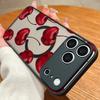 Cherry Fruits Print Case For iPhone 17 18 Pro Max Hybrid TPU+PC Magnetic Phone Cover For iPhone 16 15 14 13 Pro Max 17E