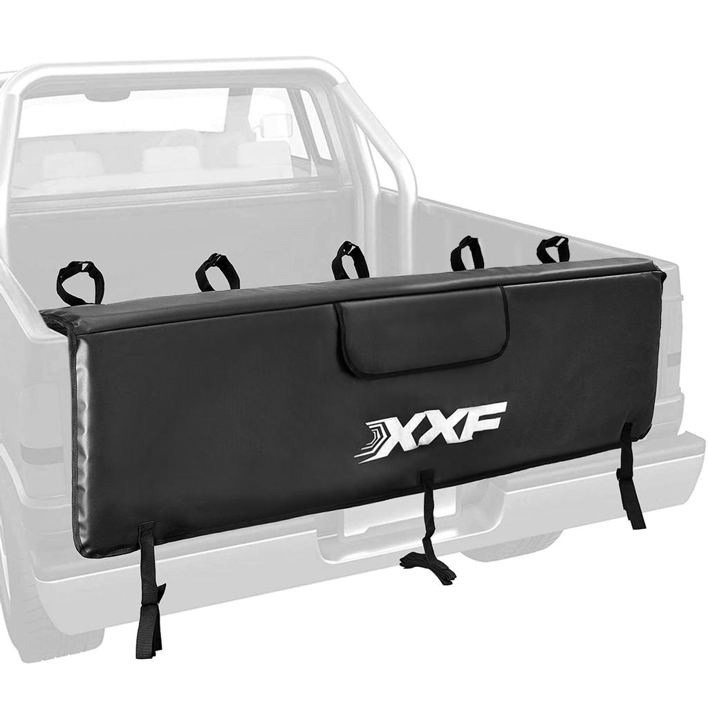 Tailgate Cover Protection Pad Mountain Bike Pick up Pad with 5 Bike Frame Fixing Straps for Truck