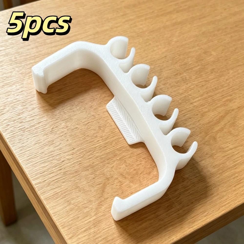 5pcs Portable Portable Bits Organizer 3D Printed 4 Slots Bit Holder Home Workshop