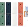 8 Pcs Self-Adhesive Power Strip Holder for Kitchen Home Office Cable Management