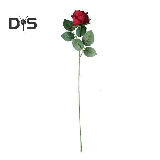 Свежий искусственный цветок, долговечная красивая цветочная композиция, имитация розы