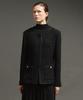 NOEUD Jk013 Atelier Tweed Jacket (Black)