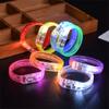 Night LED Battery Light-emitting Bracelet Entertainment Cheering Props Running Luminous Bracelet Bar Party Luminous Props