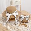 Children's sun hat children's summer new straw hat sub bag set baby sun protection beach hat sun bucket hat
