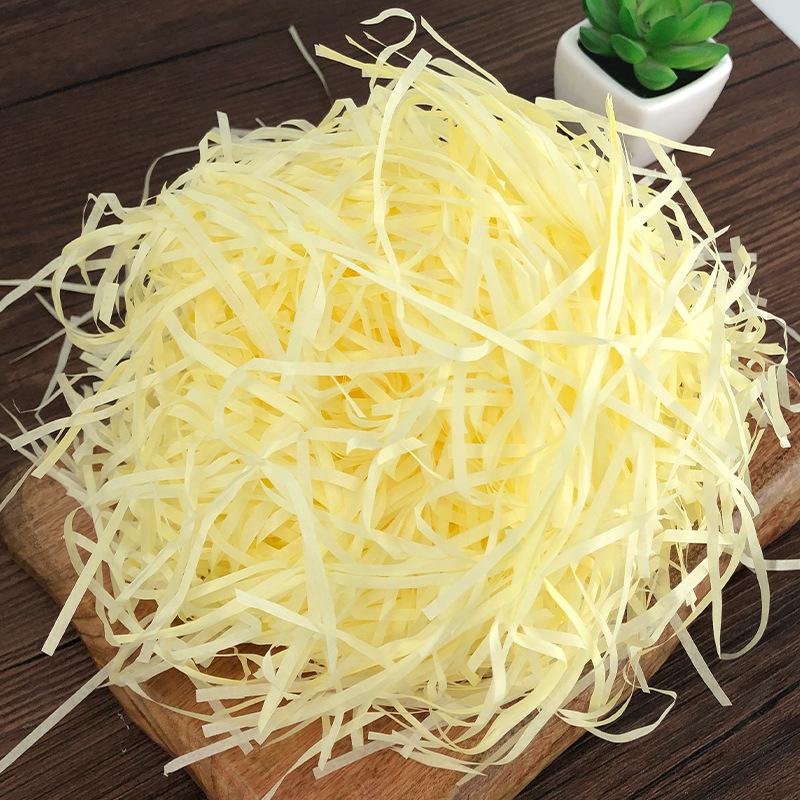 100G-1800G Colorful Crinkle Paper Raffia Shredded Confetti Gift Box Filler Decoration Wedding Party Gift & Basket Packaging