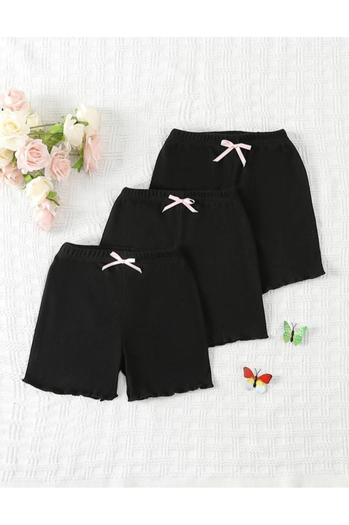 Цельные летние шорты на бретельках для маленьких девочек и детей, байкерские шорты