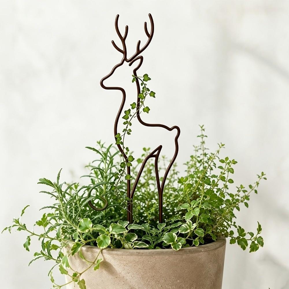 Weather Resistance Butterfly Plant Stand Reindeer Plant Climbing Trellis Rose Clematis Support